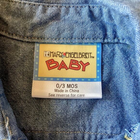 Train Embroidery Cotton One Piece - Picture 2 of 6